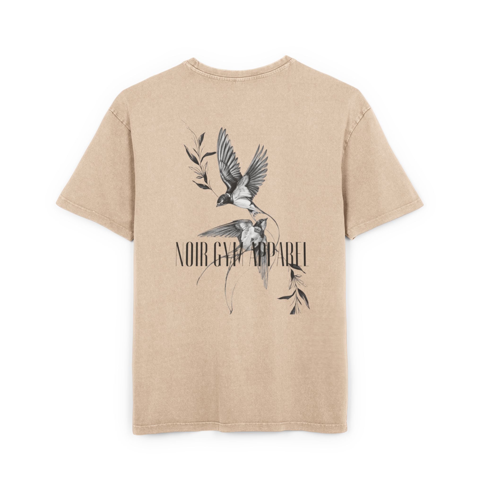 NOIR Acid Washed Oversized Swallows Pump Cover