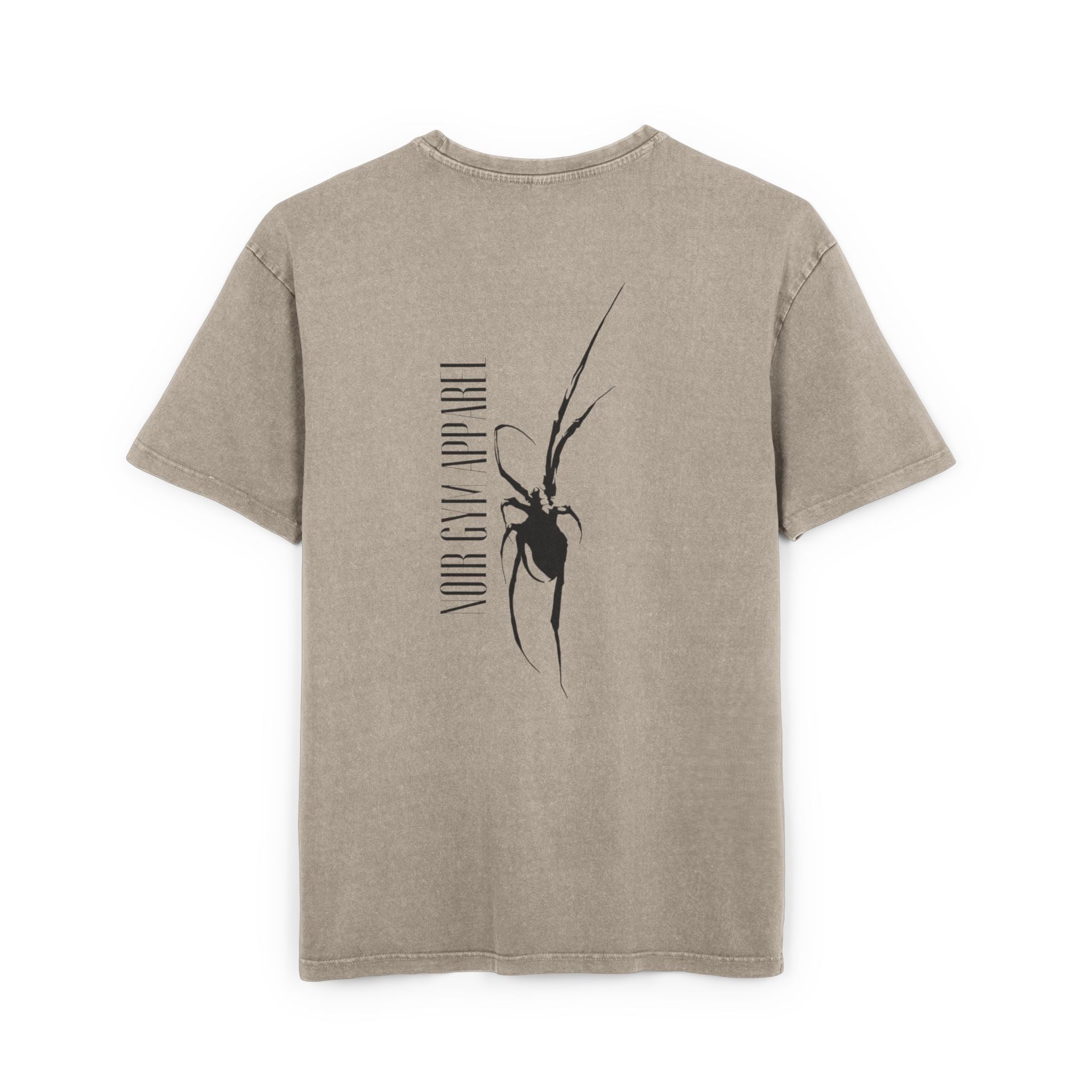 NOIR Acid Washed Oversized Black Widow Pump Cover